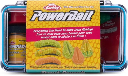 Berkley PowerBait Trout Fishing Dough Bait - Premium Scented Formula for Enhanced Catching