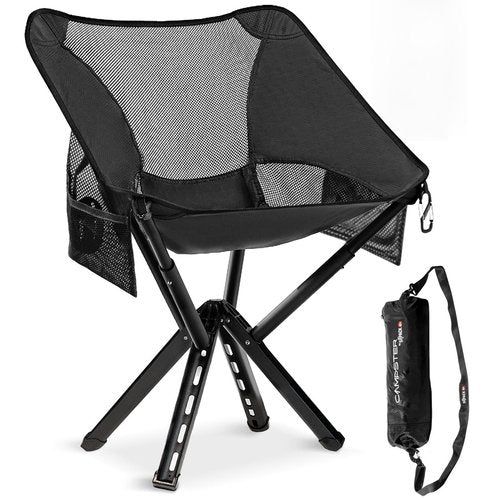 Sitpack Campster 2.0 Ultra Lightweight Backpack Chair with 5s Folding, Small Compact Portable Hiking Chairs with Bottled Sized for Camping, Outside, Climbing, Beach, Fishing