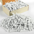 Unbreakable Plastic Golf Tees 3.25 Inch White 500 Count