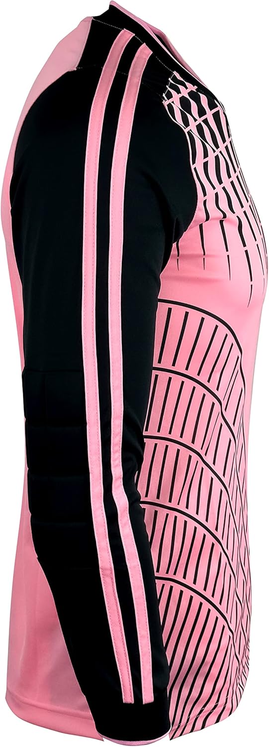 Regine Switzerland Boy's Goalkeeper Soccer Jersey - Padded Goalie Shirt with Sponge Protector | Youth Sizes