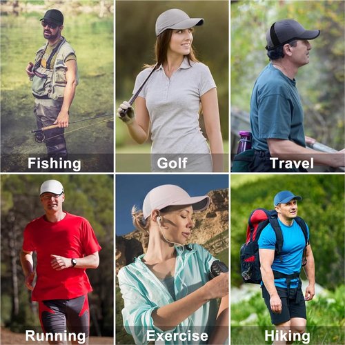GADIEMKENSD Unstructured Hats - Lightweight Breathable Outdoor Cap | UPF 50+ Protection for Men & Women