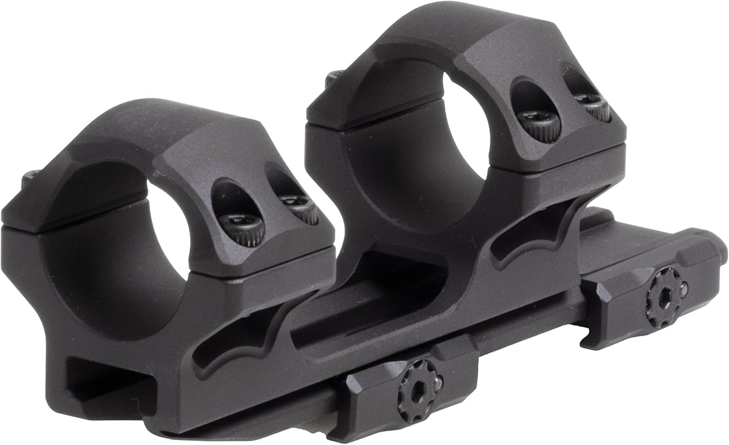 UTG ACCU-SYNC QR 1" Medium Pro 34mm Offset Scope Mount - Durable Black Finish