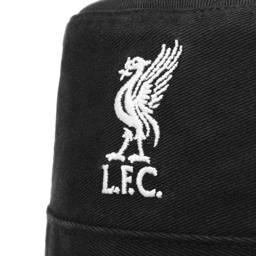 47 Brand FC Liverpool Bucket Fabric Hat Fishing Hat Fishing Hat Football Hat Summer Hat Sun Hat (One Size - Black), black, 57-58