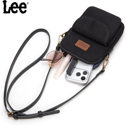 Montana West x Lee Small Crossbody Bag - Denim Phone Purse & Travel Wallet with Card Slots