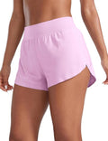 CRZ YOGA High Waisted Running Shorts - Comfy Mesh Liner for Women | Quick Dry, 3" Length