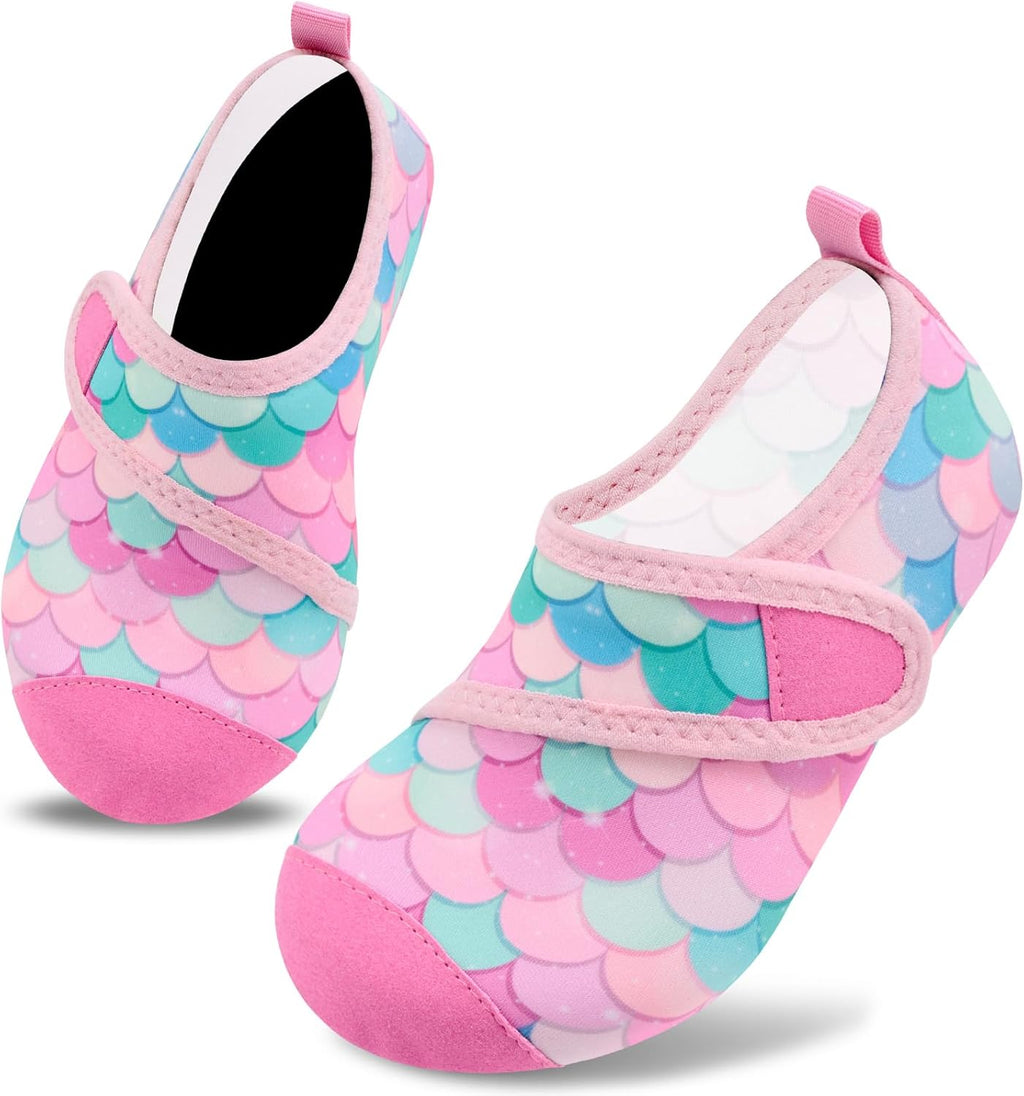 VIFUUR Kids Water Shoes - Quick Dry Barefoot Aqua Socks for Boys & Girls | Perfect for Beach & Outdoor Sports
