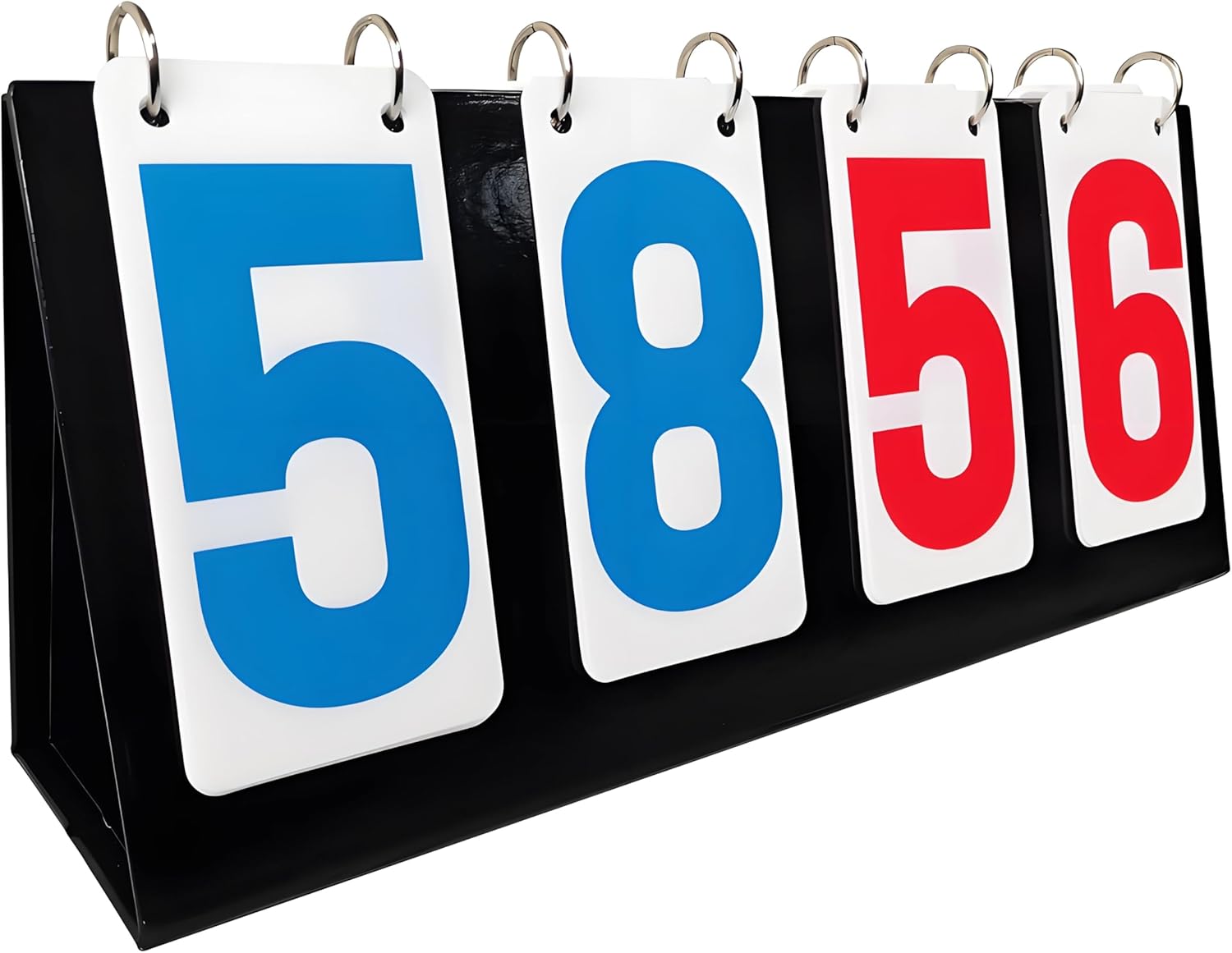 Skiennix Portable Score Keeper - 4-Digit Flipper Counter for Football, Basketball, Tennis