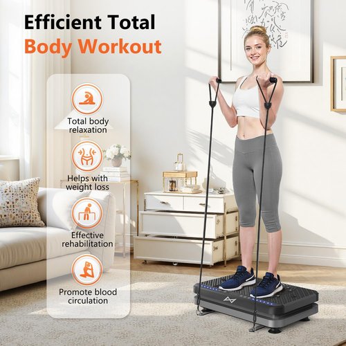 AXV Vibration Plate - Full Body Fitness Exercise Machine for Weight Loss | Shaking & Vibrating Workout
