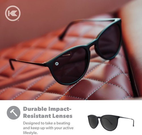 Knockaround Polarized Sunglasses - Stylish Round Design with UV400 Protection for Men & Women