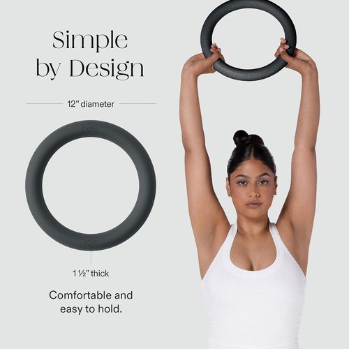 Bala Power Ring - 2-in-1 Kettlebell & Dumbbell, 10lb | Versatile Home Gym Equipment for Strength Training & HIIT