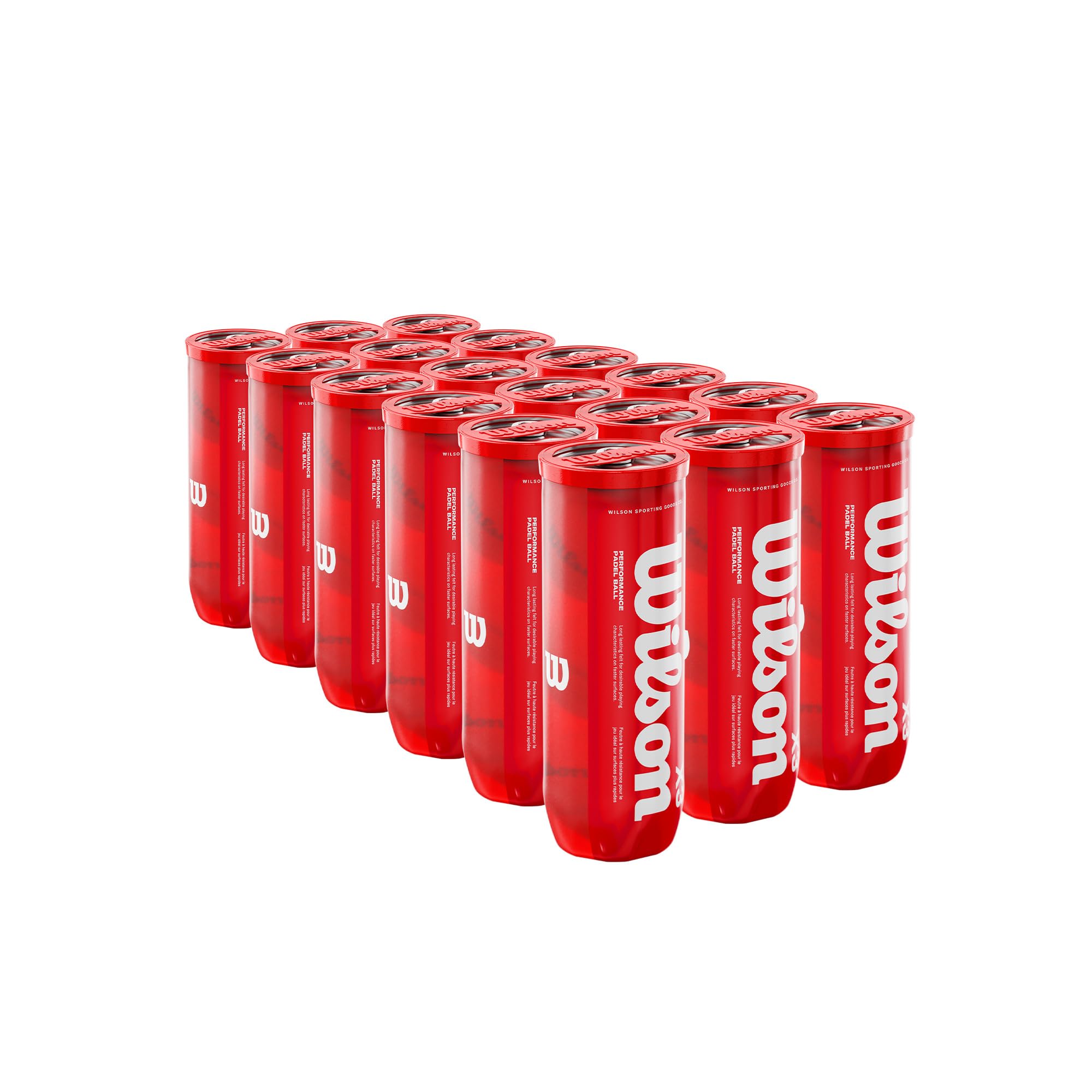 Wilson Padel X3 Box (24 Tubes of 3 Balls)