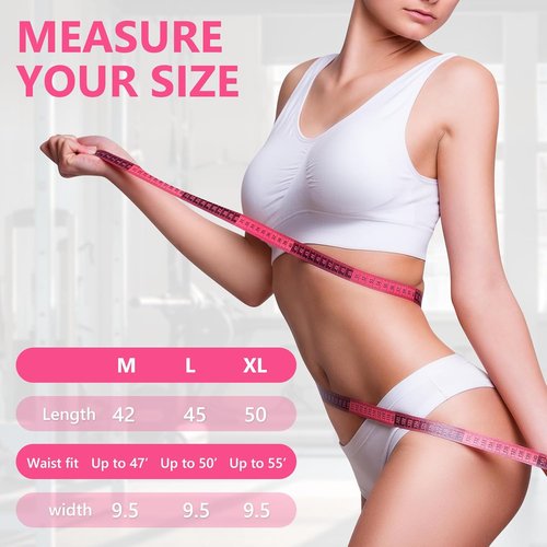 MORECOO Waist Trainer - Sculpting Sweat Band for Stomach & Waist Trimming | Ideal for Workouts