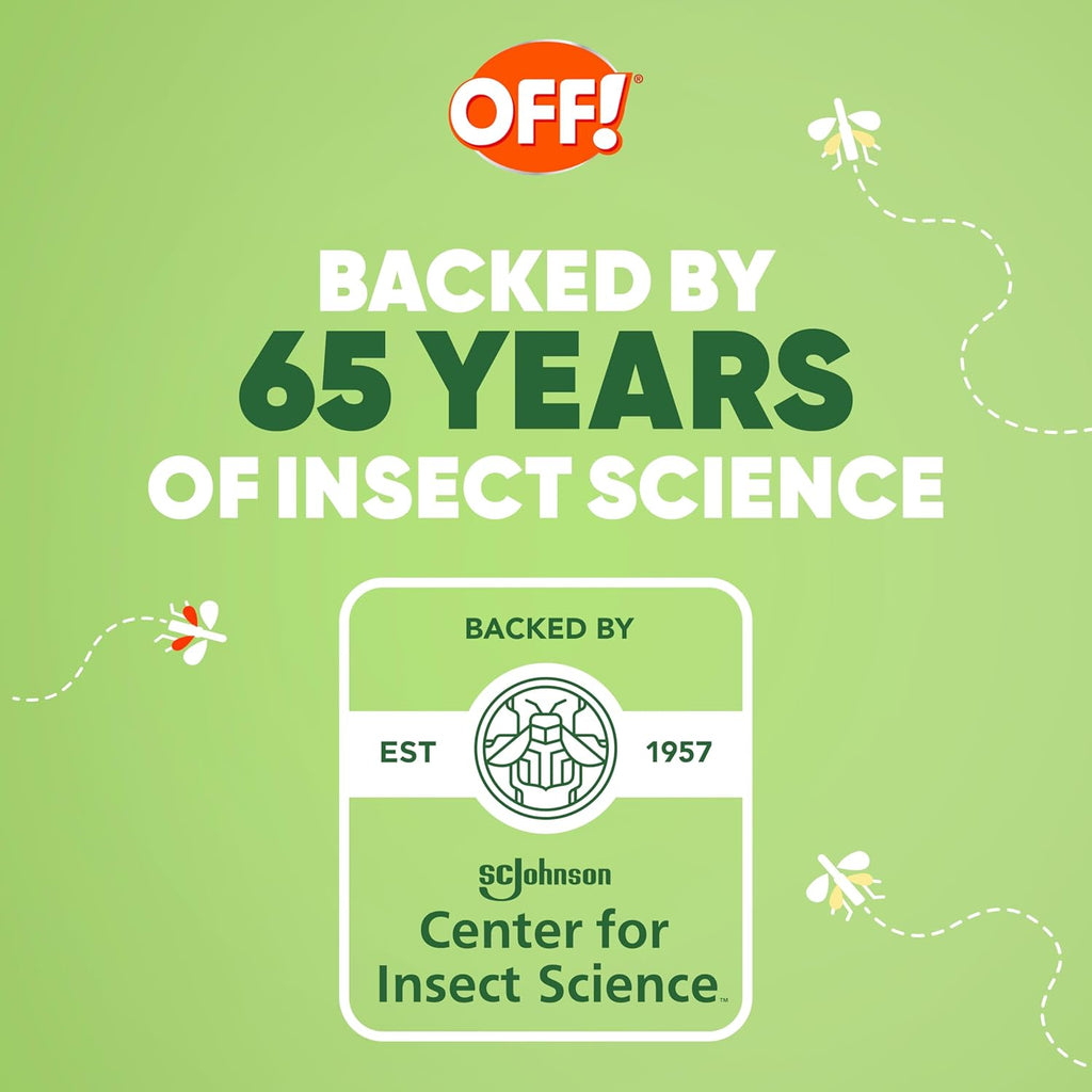 OFF! Deep Woods Insect Repellent - Long-Lasting, Non-Greasy Bug Spray | 4 Oz, 2 Count