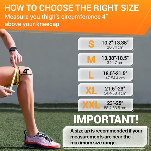 Dr. Brace ELITE Knee Brace - Maximum Pain Support with Side Stabilizers & Gel Pads | X-Large