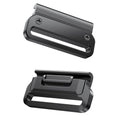 22mm QuickFit Adapter for Watch Band Compatible with Garmin Fenix 5/Fenix 5 Plus/Fenix 6/Fenix 6 Pro/Fenix 7/Approach S62/Quatix 6 - Premium Metal Watch Band Accessories (22mm, Black)