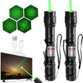 Skiennix Rechargeable Green Laser Pointer - High Power Long-Distance Beam for Presentations & Outdoors