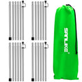 SAN LIKE Tent Poles for Tarp - 90 in Set of 4, Telescoping Canopy Poles for Rooftop Tents, Camping & Trekking, Awning