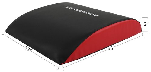 Signature Fitness Ab Mat Trainer Abdominal Machine Exercise Crunch Roller Workout Exerciser, Regular