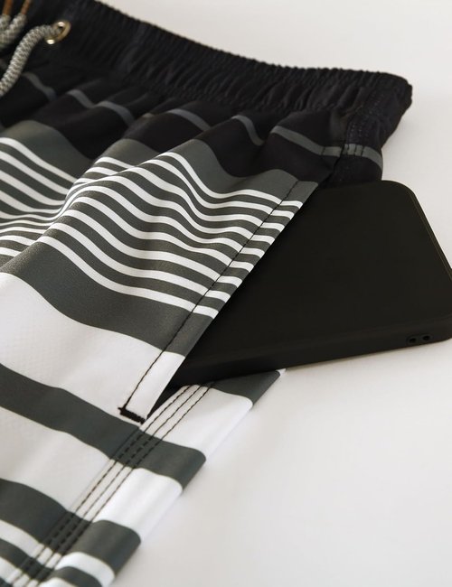 ELETOP Men's Swim Trunks Quick Dry Bathing Suit Swimming Board Shorts Mesh Lining Beach Swimwear