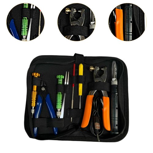 kowaku Starting Stringing Clamp Tool Set Tennis Racquet Clamp Cold Press Badminton Racket Plier for Tennis Racket