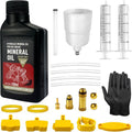 BIBOKLTIY Brake Bleed Kit for Shimano Hydraulic Disc Brake, Bike Hydraulic Brake Bleed Kit Including 150ML Mineral Oil Brake Fluid