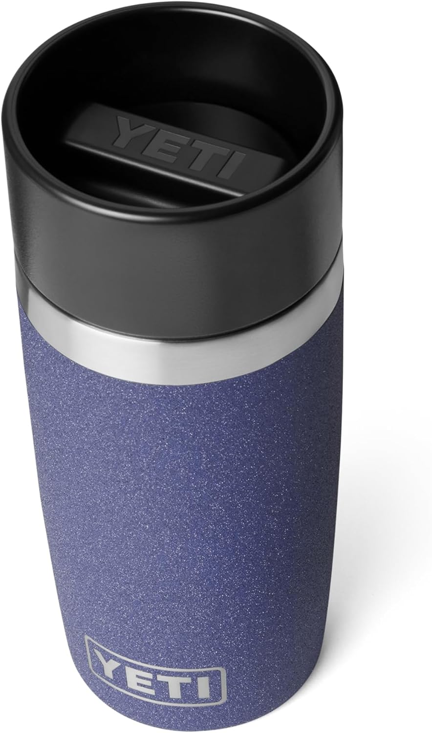 YETI Rambler 12 oz Travel Bottle - Stainless Steel, Vacuum Insulated, Leakproof Commuter Cap | Moon Dust