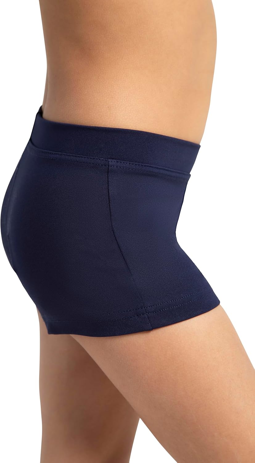 Capezio Boy Cut Low Rise Shorts for Girls - Comfortable Fit | Available in Multiple Sizes