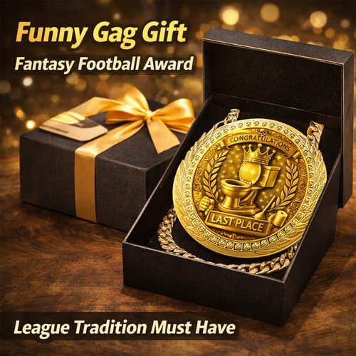 Goat Medal Champion Chain - Sports Award Medal for Football, Soccer & Basketball | Fun Trophy for All Ages