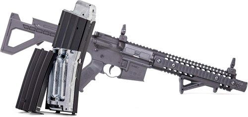 DPMS Full Auto BB Air Gun - CO2-Powered with Dual Action Capability for Enhanced Shooting Experience