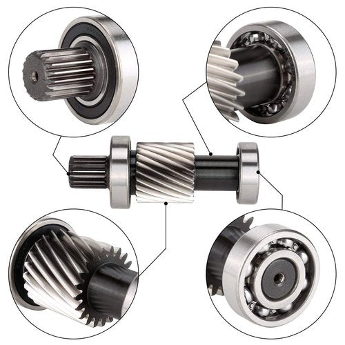 10L0L Input Shaft Kit for EZGO TXT & Medalist 1994-up, Marathon 1988-1994 Electric Golf Cart, 21 Tooth Spline Gear 1.5" Diameter, OEM# 28095G01 28095-G01 26926G01 26926-G01 612556