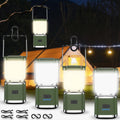 Skiennix LED Camping Lantern - High Lumens Rechargeable Light with 4 Modes | Waterproof Mini Flashlight for Emergencies & Hiking