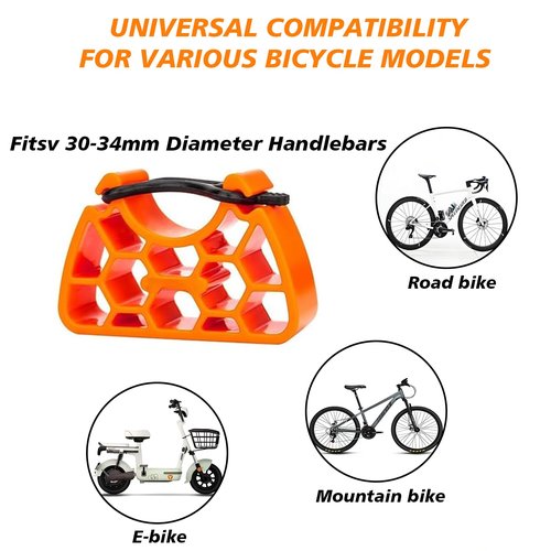 FENNIDICE 2PCS Bike Repair Stand, Strap-on Bike Handlebar Stand, A bicycle repair tool suitable for handlebars of 30mm to 34mm