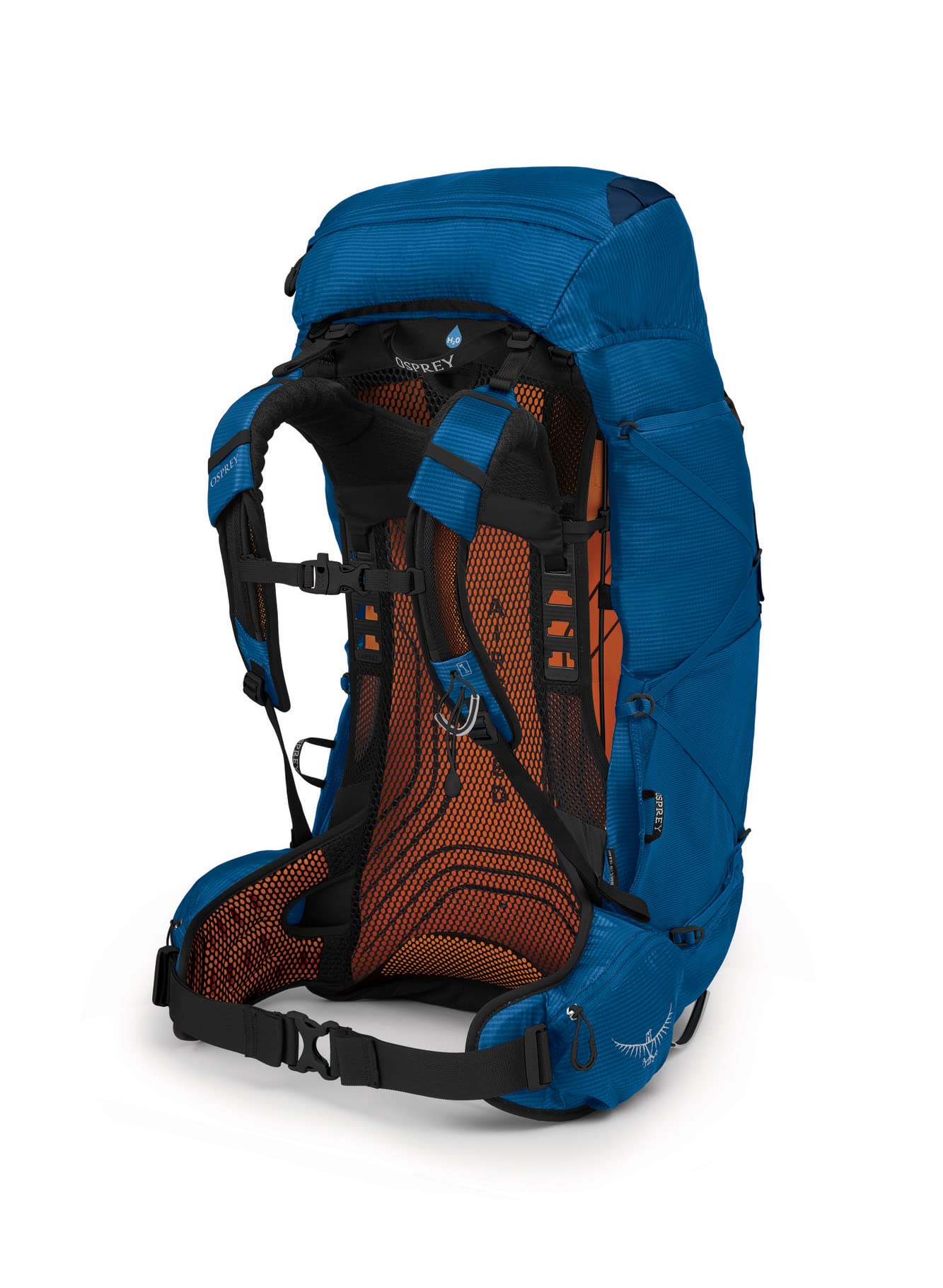 Osprey Exos 58L Men's Ultralight Backpacking Backpack, Blue Ribbon, S/M