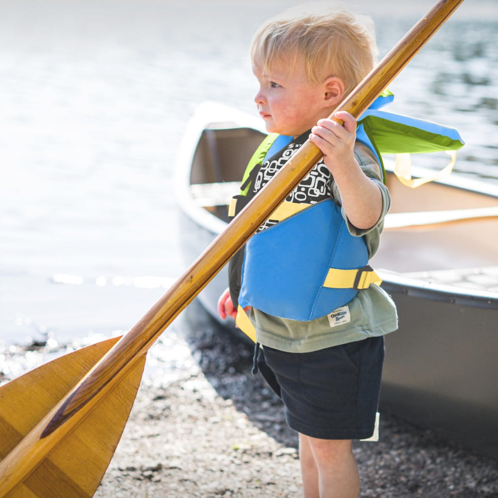 Stohlquist Infant Life Jacket - US Coast Guard Approved Type II Vest for Babies (20-30 lbs) | Support Collar & Grab Handle