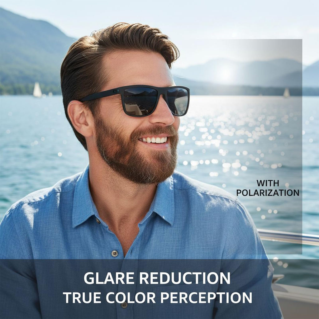 Viwnrxta 6 Pcs Polarized Sunglasses Men Women, Lightweight Classic Sport with UV Protection for Fishing Driving Golf Running Cycling (Style A)