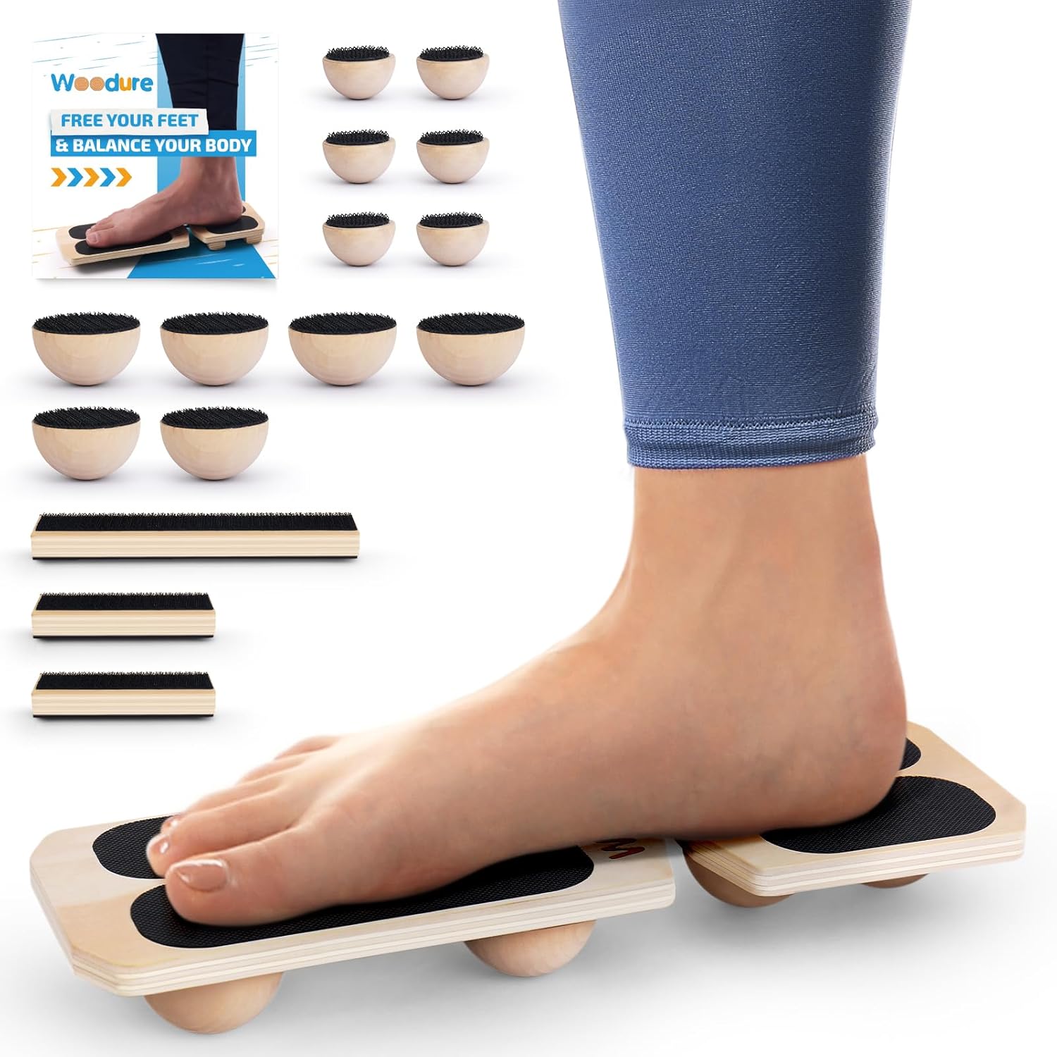 Skiennix Ankle Strengthener - 3 Adjustable Levels for Foot Training | Ideal for Athletes & Rehab
