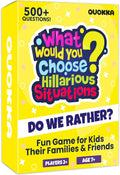 QUOKKA Card Game - 500+ Hilarious Scenarios for Family Fun | Perfect for Teens, Kids & Adults, Ages 7+
