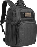 TRAILKICKER Military Tactical Backpack - 40L Lightweight EDC Daypack for Hiking & Camping | Black