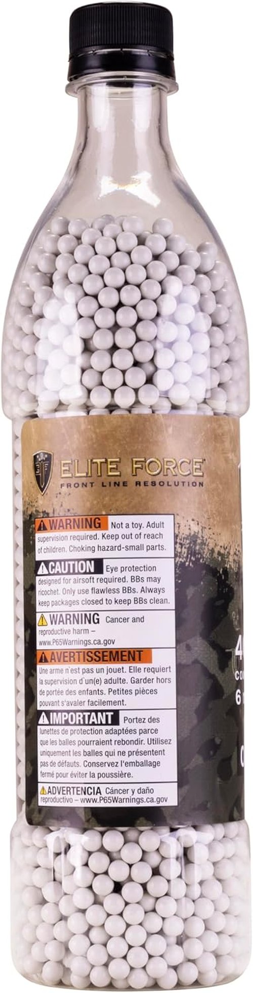 Elite Force 6mm Airsoft BBs - Premium Competition Grade, 4000 Count for Precision Shooting
