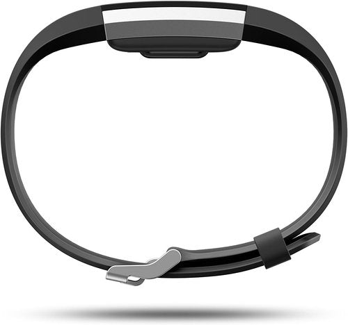 Fitbit Charge 2 Fitness Wristband - Heart Rate Monitor in Black, Large Size (US Version)