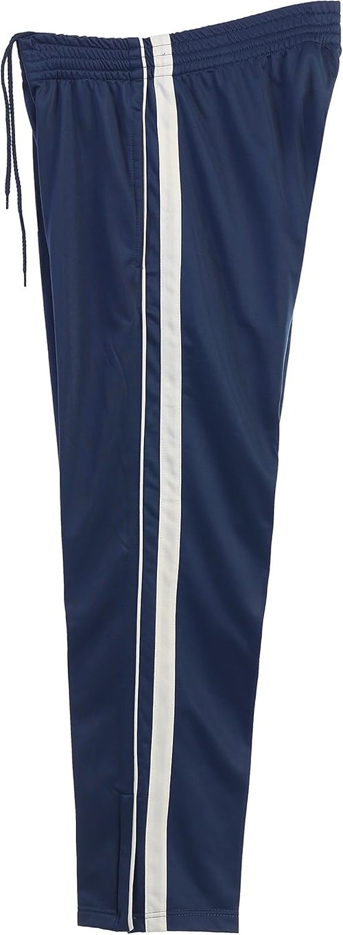 Gioberti Men's Athletic Track Pants - Comfortable Fit with Zip Bottoms | Perfect for Active Lifestyle