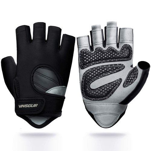 VINSGUIR Workout Gloves for Men and Women, Weight Lifting Gloves with Excellent Grip, Lightweight Gym Gloves for Weightlifting, Cycling, Exercise, Crosstraining, Pull ups, Fitness, Climbing and Rowing