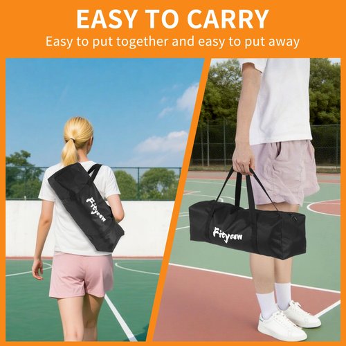FITYCSW 6FT Small Mini Pickleball Net Portable Outdoor Driveway Net，Pickleball Dink Net for Training for Indoor and Outdoor (No Racket)