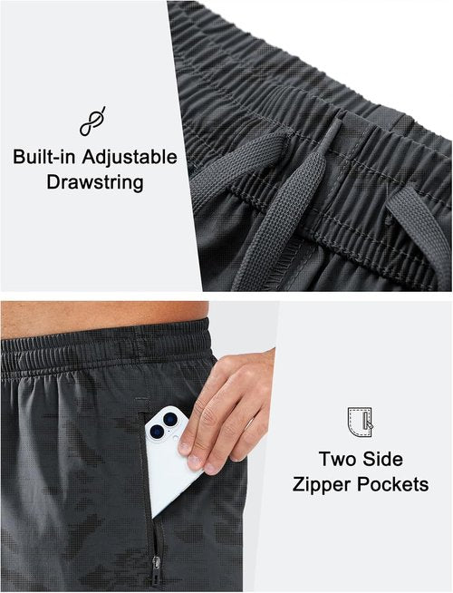 NORTHYARD Men's Athletic Running Shorts - Quick Dry Lightweight Workout Gear for Gym & Sports | 5"/7"/9" Sizes