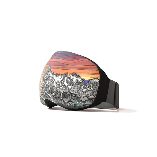 GOGGLESOC Pro Microfiber Protective Goggle Cover, Sky Pilot