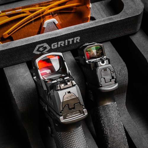 GRITR RD1MAX Red Dot Sight - RMR Footprint Pistol Optic with Large Open Window & 6 MOA Dot