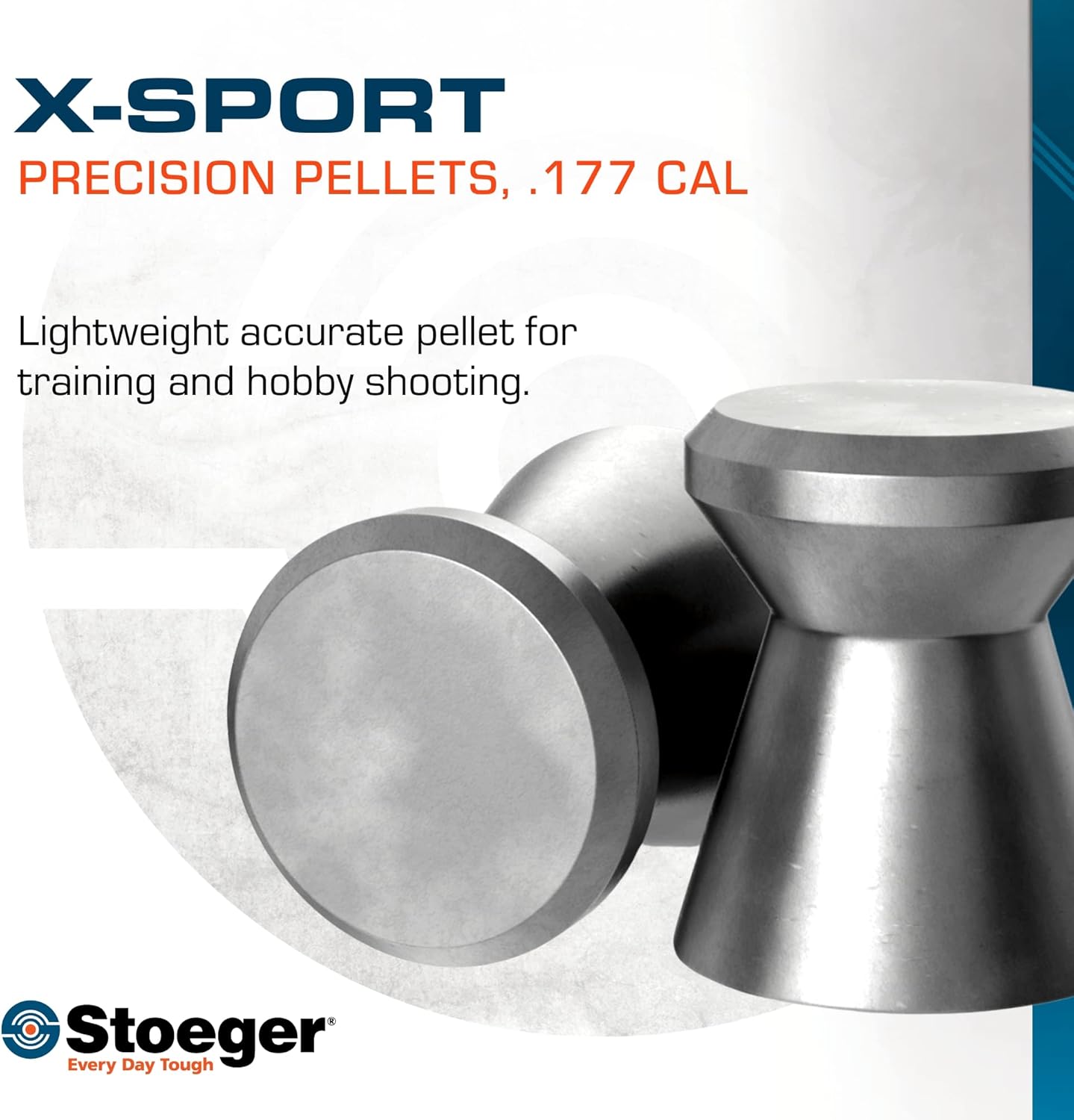 Stoeger X-Series Pellets - Precision Target Shooting - .177 Caliber for Enhanced Accuracy