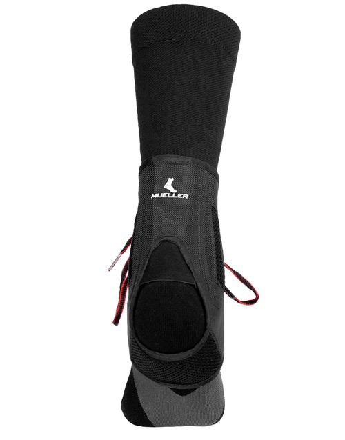 MUELLER Sports Medicine AFT3 Ankle Brace, Ankle Pain Relief Support for Men and Women, Ideal for Sprains, Strains, Arthritis, Black, Medium