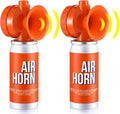Air Horn 1.4oz - 122dB Loud Marine Safety Horn | Emergency Use, Heard Up to 1/2 Mile Away