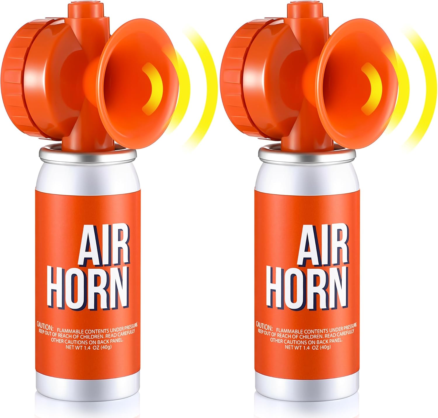 Air Horn 1.4oz - 122dB Loud Marine Safety Horn | Emergency Use, Heard Up to 1/2 Mile Away